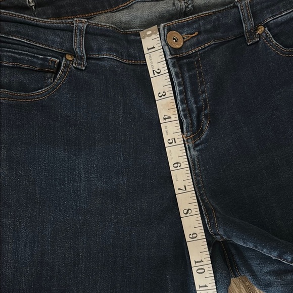 INC International Concepts Blue Skinny Curvy Fit Jeans 10L Tall - Picture 8 of 10